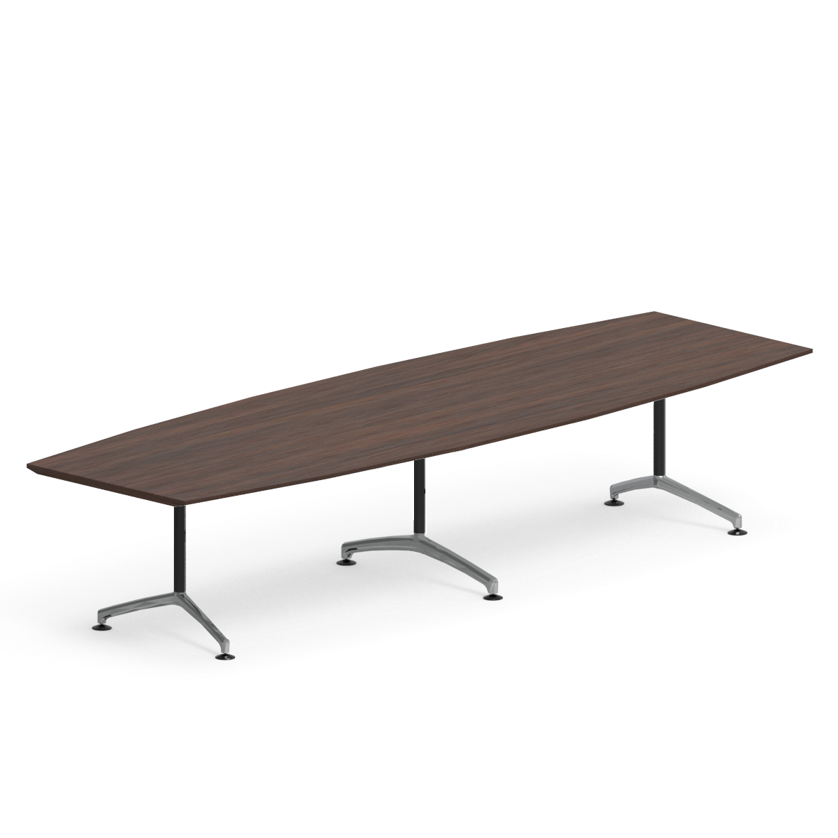 Vantage Boat Shaped Board Room Table