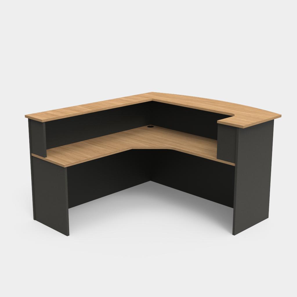 Excel Bow Front Reception Desk